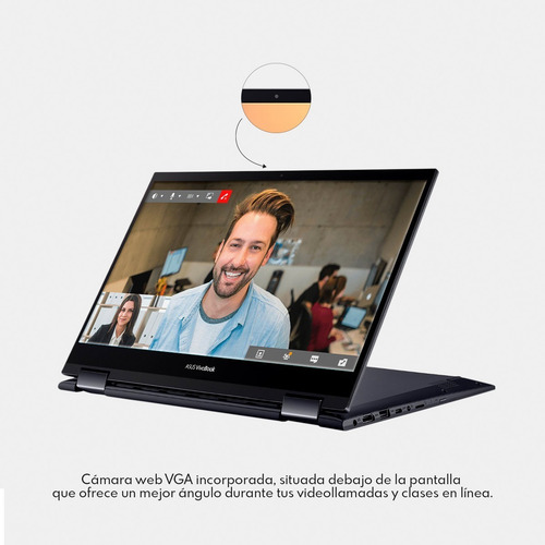 Imagen 4 de 8 de Laptop Asus Vivobook Flip 14 Amd Ryzen 7 16gb 512gb + Regalo