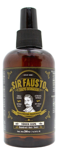 Sir Fausto Tratamiento Magistral Tónico Para Caspa Cabello