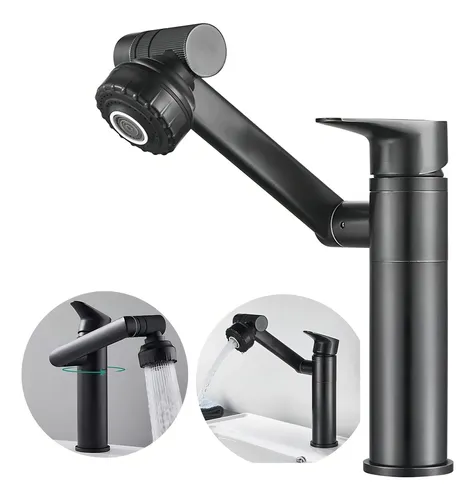 comprar Torneira Banheiro Monocomando Luxo 360 Lavabo Rotativa