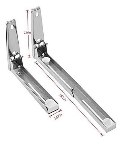 Estante Universal De Acero Inoxidable Para Montaje En Pared