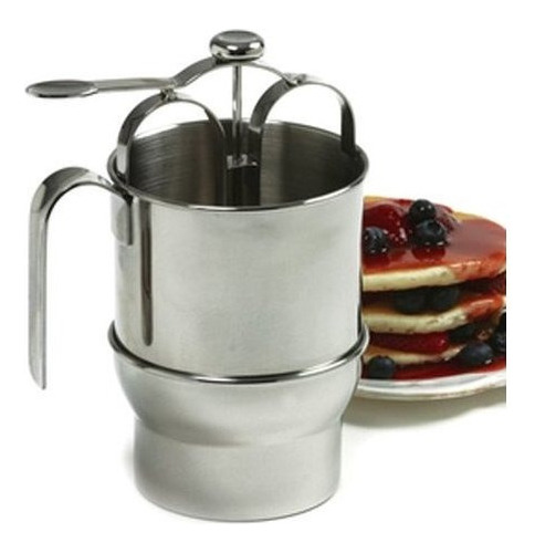 Norpro 18/10 De Acero Inoxidable Jumbo 4 Taza De Panqueque W