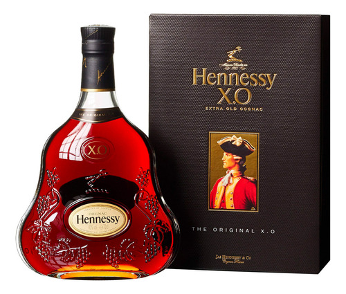 Pack De 12 Cognac Hennessy Xo Estuche Metalico 700 Ml