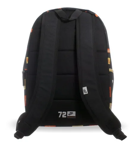 Mochila Nike Heritage 2.0 Aop Cq6298010 Negro Unisex Env o