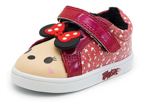 Tenis Niña Disney Minnie Mouse Tsum Tsum Afelpaditos 14-19