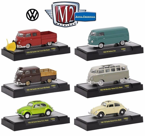 Perudiecast M2 Machines Vw Double Cab Truck Usa Model 1:64