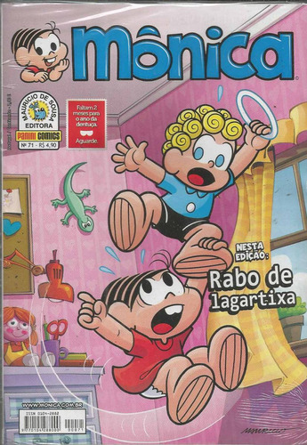 Monica Nº 71 - 1ª Série - Editora Panini - Capa Mole - Bonellihq Cx111 I19