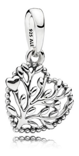 Pandora Charm Original  Árbol Del Amor, Plata De Ley