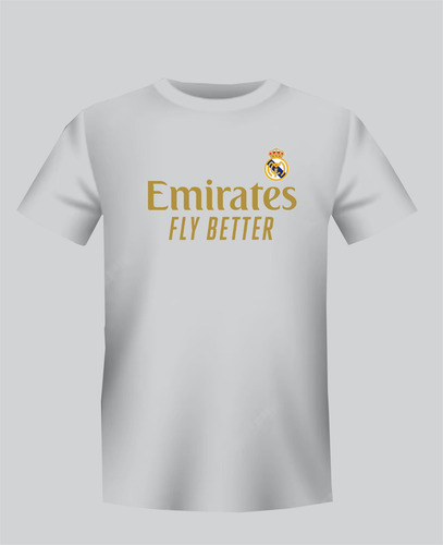 Playera Real Madrid Ronaldo Futbol Deporte Algodon