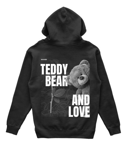 Canguro Teddy Bear And Love Waved