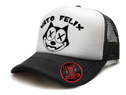 Gorra Trucker Personalizada Gato Felix Dibujo 