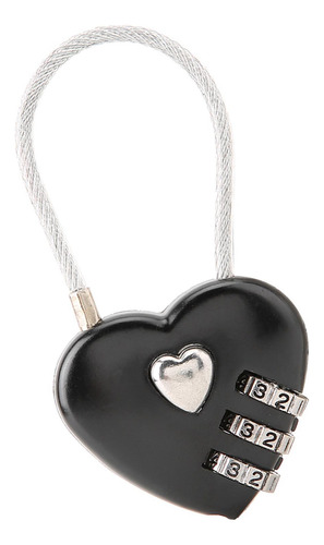 Heart Shape De 3 Dígitos Código Combinación De Equipaje