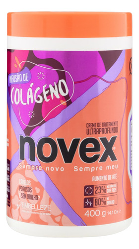  Creme de tratamento Novex Infusão de Colágeno 400g