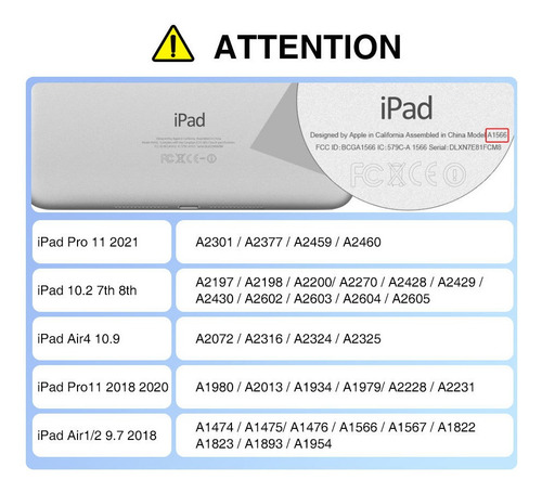 Imagen 9 de 10 de Funda Con Teclado Para iPad 9th 8th 7th Gen 10.2 Con Ratón Ñ