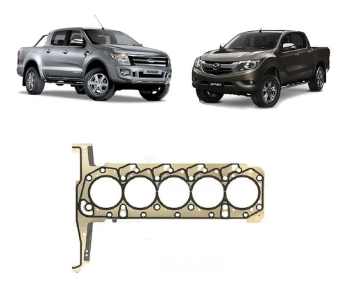 Empaquetadura Culata Ford Ranger Mazda Bt50 3.2 13-19 1.15mm