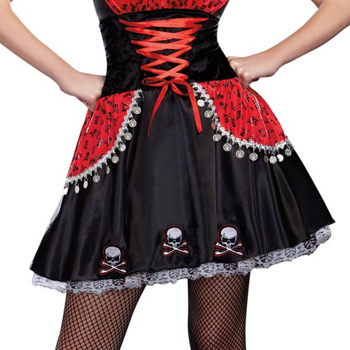 Disfraz De Pirata Sexy Para Mujer Talla: M Halloween