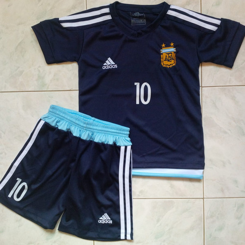 Uniforme Argentina Visitante Copa America 2015 Niño Messi