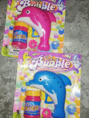 Pistola Lanza Burbujas Patito Regalo Sorpresa Niños Niñas