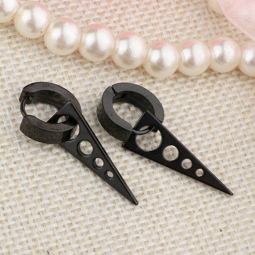1 Par Pendientes Para Hombre, Accesorios De Moda De Joyería