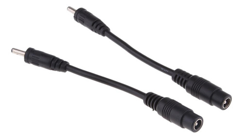 5 X 3-6pack Dc Power 3.5mm X1.35mm Male Plug To 5 Pcs