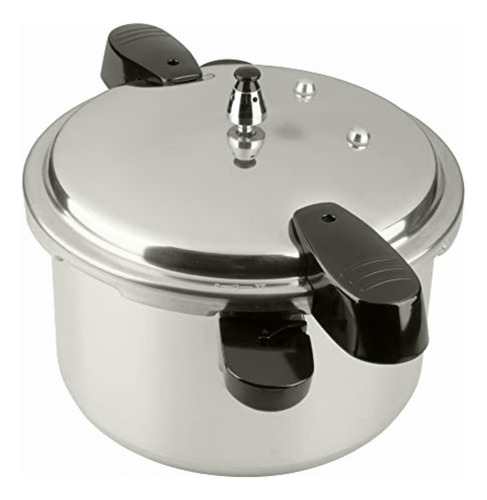 Olla De Presión Express Ekco De 11 Litros Color Plata,