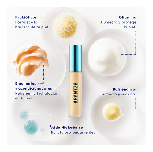 Corrector Facial Hidratante Light On Arantza Cosmetics 08 Deep 1w