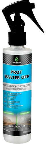 Prot Water Off 200ml Protelim Cristalizador De Vidros