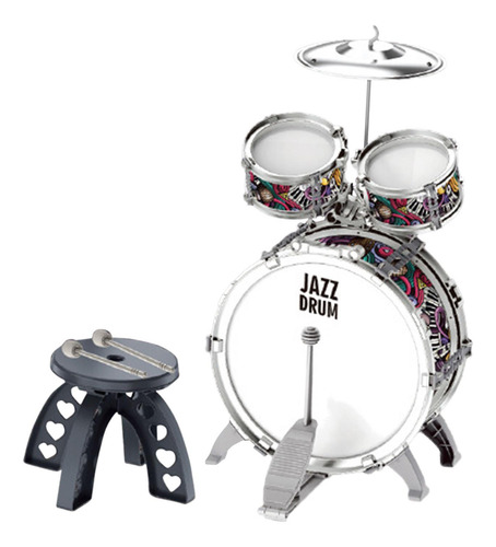 Juego De Batería De Jazz Para Niños, Instrumento Musical