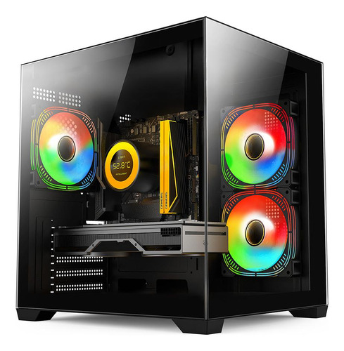 Pc Gamer Skill Aquarium I5 10400f 16gb Rtx 3060 Ssd 1tb 600w