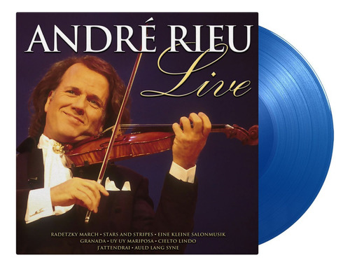 Andre Rieu Live Limited Edition Lp Blue Vinyl Importado 