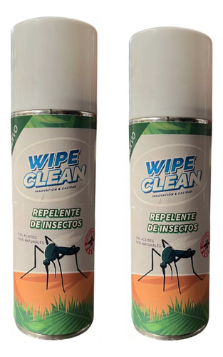 Wipe Clean Repelente De Insectos 250 Ml