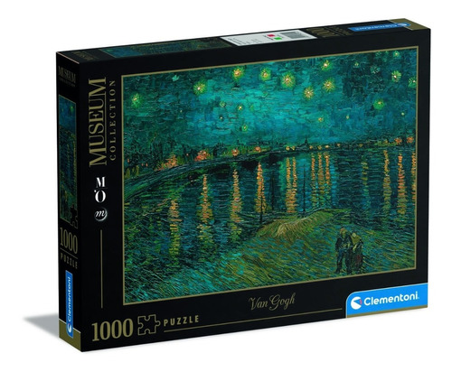 Puzzle 1000 Pz Noche Estrellada Van Gogh  39344 - Clementoni