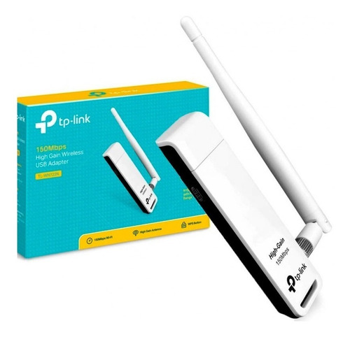 Imagen 3 de 7 de Adaptador Antena Tplink Tlwn722n 150mbps 2.4ghz Usb