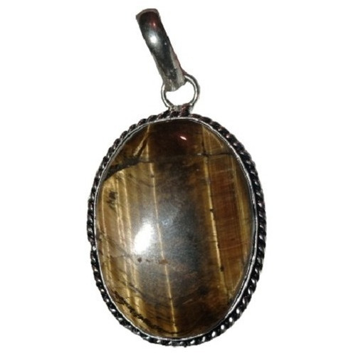 Cuarzo Ojo Tigre Natural Dije Suerte Talisman Reiki Amor