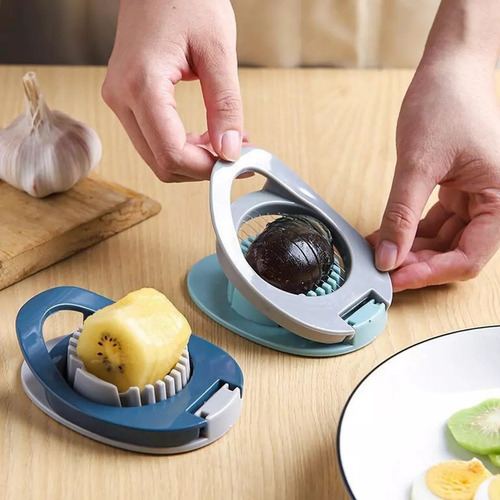 Cortador De Huevos Duros De Plástico Multifuncional