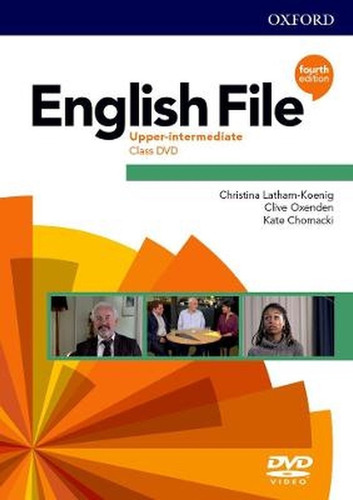 English File Upper-intermediate (4th.edition) - Dvd, De Latham-koenig, Christina. Editorial Oxford University Press, Tapa Tapa Blanda En Inglés Internacional, 2019