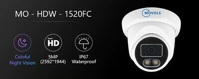 Imagen 5 de 6 de Movols Ultra Hd 5mp Colorvu Analogue Cctv Dome Camera.