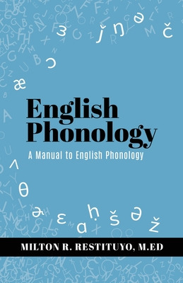 Libro English Phonology: A Manual To English Phonology - ...
