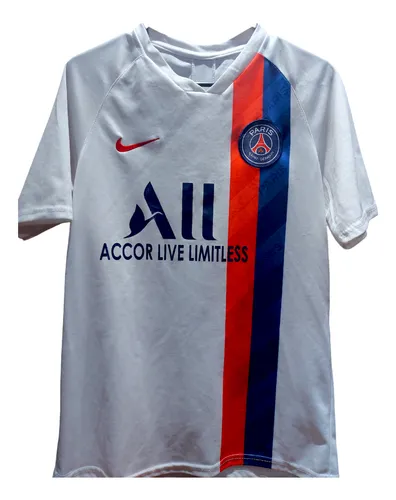 Camiseta Paris Saint Germain Blanca MercadoLibre