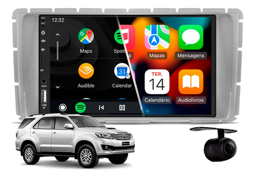 Central Multimidia Mp5 Apple Carplay Toyota Sw4 2012 2013 Di