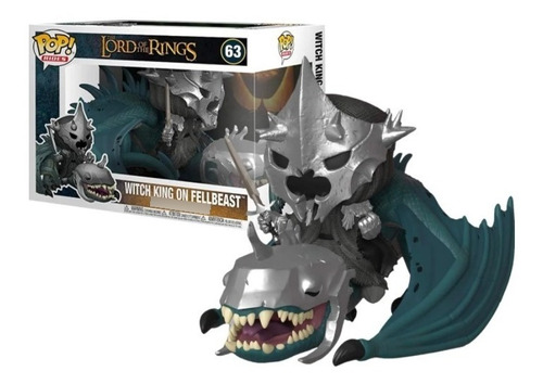 Funko Pop Witch King With Fellbeast El Señor De Los Anillos