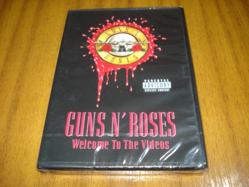 Dvd Guns And Roses / Welcome To The Videos (nuevo) Europeo