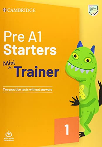 Libro Pre A1 Starters Mini Trainer With Audio Download De Vv