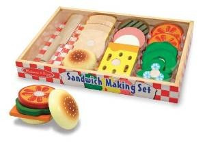 Melissa & Doug Madera Set Sandwich De Decisiones