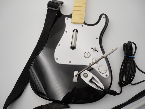 Guitarra Alambrica Xbox 360 Rockband Guitar Hero Pc Clone He (Usado)