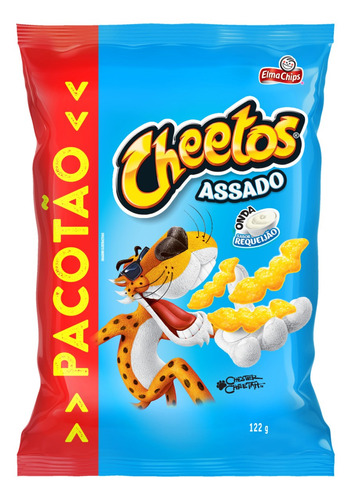 Salgadinho de Milho Onda Elma Chips Cheetos requeijão 122 g