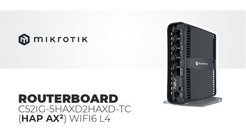 Routerboard Mikrotik Hap Ax2 Wifi6 Rgb C52ig-5haxd2haxd-tc A