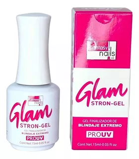 Gel Finalizador Blindaje Extremo Glam Uñas Gel Fantasy Nail Color Fantasi nails