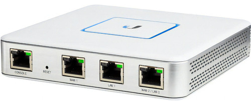 Roteador Gigabit Ubiquiti USG Unifi Security Gateway de 3 portas Branco 220V