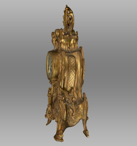 Imagen 2 de 4 de Reloj Antiguo- Figura Plastica 3)