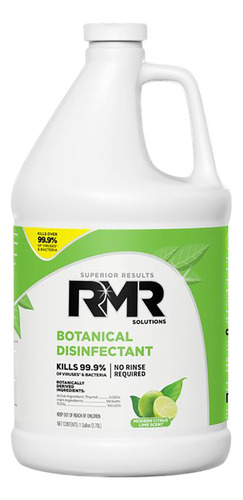 Rmr Brands Desinfectante Botanico Y Limpiador, Mata El 99% D